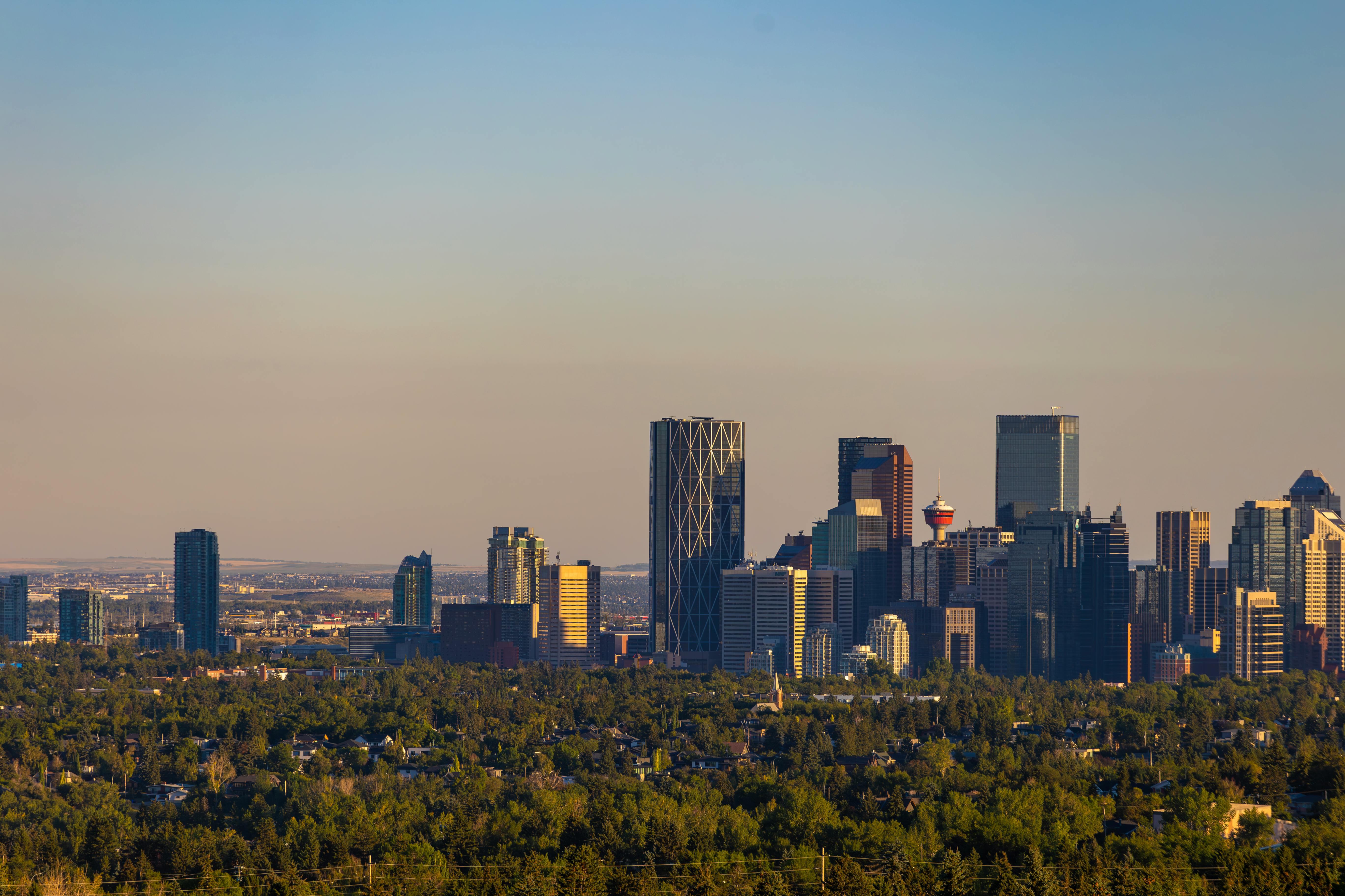 Calgary skyline landmark